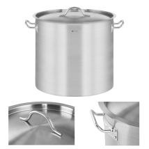 Gastronorm-topf Mit Deckel, Edelstahl, Für Induktionsherde, 17 L