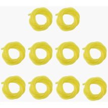 Kraftstoffschlauch, 10er-pack, 1 Meter (durchmesser Von 2,5 Mm X 5 Mm) Für Unkrautjäter, Gebläse, Trimmer, Kettensäge, Husqvarna, Weedeater, Poulan, 