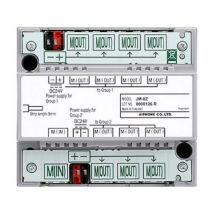Aiphone – Video Distributor with 7 RJ45 Outputs for JM4HD Monitors – 123 x 109 x 61 mm