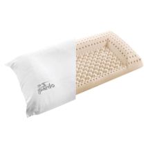 Almohada Látex Cervical Triplex Pardo Firmeza Media-baja 70 Cm