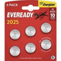Eveready Batteria A Bottone Cr 2025 3 V 6 Pz. E304439400