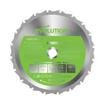 Evolution - Fury Multi-purpose Tct Circular Saw Blade 210 X 25.4mm X 20t Evlf210multi