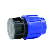 Astral – PE Rohrverschraubung Endkappe 32mm – Klemmverschraubung für Druckrohrsysteme – UV-beständig, schlagfest, rissfest