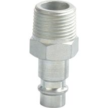 Jwl Euro Druckluft Stecknippel Aus Stahl Mit Außengewinde 1/4"