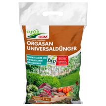 Cuxin – DCM Orgasan Universaldünger – 5 kg – Organischer Langzeitdünger für Gartenpflanzen, Gemüse, Obst und Zierpflanzen