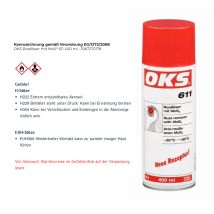 Oks - Eliminador De Óxido Con Mos² 611 Lata De Spray De 400 Ml (por 12)