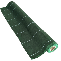 Toile De Paillage Anti Mauvaises Herbes Longueur 50m Largeur 1,38m Coloris Vert 130gr M2 Zenlys