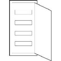 Abn A48up Armario De Distribución Empotrado Blanco 76x34x11 Cm
