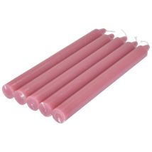 Stabkerzen – 5er-Set – Höhe 20 cm – Material Paraffin