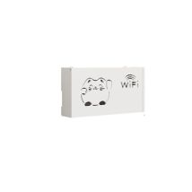 Cutie Depozitare Router Wifi, Lemn, 20x38x8.5 Cm, Alb