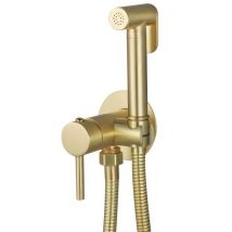 Valaz - Grifo De Bidet Empotrado Orani Redondo Dorado Cepillado