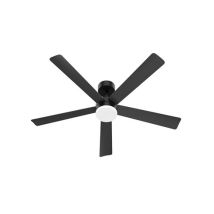 Ventilador De Techo Led Regulable Con Mando A Distancia (28w 3cct 2800lm) Ø132cm Color Negro