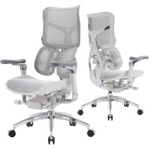 Silla De Oficina Ergonómica Sihoo Doro S300, Doble Soporte Lumbar Dinámico, Reposabrazos 6d Coordinados, Silla Gaming Ajustable (malla De Terciopelo 