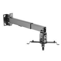 Toboli - Supporto Per Proiettore Soffitto Parete 20kg, Girevole, Staffa Videoproiettore 43-65cm