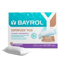 Bayrol – Flocculante per piscine Superflock Plus 1kg – Cartucce solubili – Compatibile con tutti i filtri