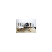 Toile Cirée Translucide 3d Access Deco Noemie Vert Rl De 140cmx20m - Access Deco