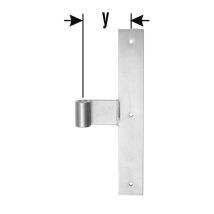 Central Strip D20 X400mm Galv. Chiaro