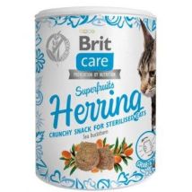 Brit Care Cat Superfruits Snack Für Katzen Getreidefreie Katzenleckerlis 100 G – Hering 100 G