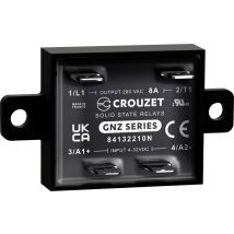 Crouzet Ssr 84132210n Relé De Estado Sólido Negro 8a 280v