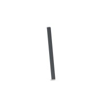 Pencil - Module Lumineux À Piles Zafferano, Petit, Portable Et Rechargeable, Ip65, Variateur, Hauteur 50 Cm, Gris Foncé