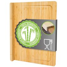 Dunedesign - Tabla Encimera Madera Cocina - 44x34x2 Tabla Bambú Cocina Tabla Encimera Cortar
