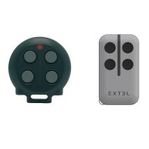Extel – Control remoto ATEM 3 inalámbrico – 433.92 MHz – Compatible con sistemas de motorización – 2 pilas AAA (no incluidas)