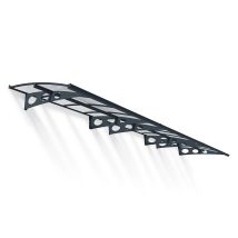 Canopia By Palram - Palram - Canopia Herald 6690 Vordach Anthrazit 139x671x33 Cm