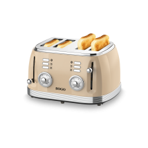 Tostadora Retro 4 Rebandas-1500w