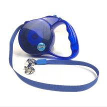 Gncpets - Sangle Cordon Extensible Transparent Bleu Jusqua 8 Kg 3 Metres Offre Exclusive