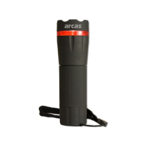 Torcia Arcas Con Led Da 1w, Luminosità Di 60 Lumen E Funzione Zoom.