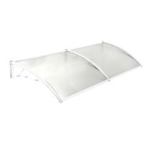 Werka Pro – Polycarbonat 80 x 300 cm – Wetterfest – Weiß