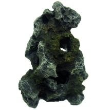 Roccia Gallura Grigia Verticale S 13,5x11,5x19,5cm Decorazione Per Acquari Amtra