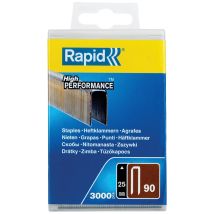 Rapid – 5000124 – Heftklammern 90/25 – 25mm, 5,7mm, Stahl, galvanisiert