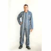 74533-coverguard] Combinaison De Travail 2 Zips Coverguard Factory Taille L 48/50 Grise