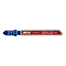 Lames De Scie Mega 3113 Acier Rapide 75 Mm 5 Pièces