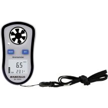 Basetech - Bs-10an Anemometro 0.1 Fino A 30 M/s Con Misura Della Temperatura