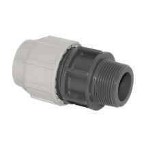 Plasson – PE-Rohr Verbindung 40mm x 1 1/2'' AG – Hochwertige PE-Fittings für Rohrleitungen