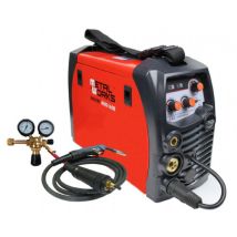 MW Tools – Carro de Soldadura LKA 700 – Soporte para bombona de gas – 2 estantes para accesorios – Carga máxima 45 kg