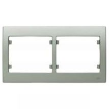 Marco De 2 Elementos Horizontal Aluminio Mercurio Bjc Iris 18002-ma