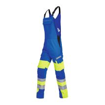 Rofa Multinorm-latzhose Vis-line, Kornblau / Gelb, Konfektionsgröße De: 58