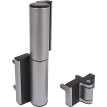 Selbstschließendes Türband Tiger, Aluminium Silber Eloxiert