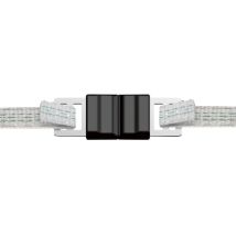 Connettore Per Nastro Litzclip Per Nastri Da 12,5 Mm, Inox, 5 Pz