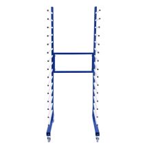 Chariot De Séchage Combinable En Acier Bleu – 25kg / Niveau 15 Étages Jusqu’à 375kg - Étagère Interconnectable Sur Roulettes – Peinture Planche De 