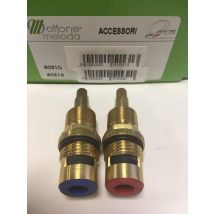 Keramikkopf 1/2 Zoll – Messing – Links (Heißwasser) – 8 x 20 mm