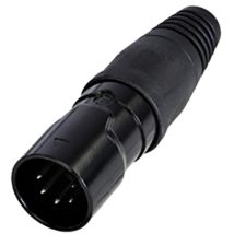 Av Rcx5m-z-001-1 Xlr-steckverbinder Stecker, Gerade Polzahl: 5 1 St. - Rean