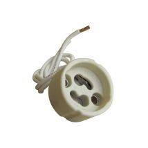 Presa in plastica GU10/GZ10 bianco 100W – TIBELEC