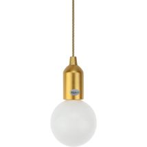King Home Led-lampe K-light Battery Large Gold 10x130h Cm