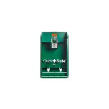 Botiquín de primeros auxilios QuickSafe Box vacía – Compatible con botellas de lavado de ojos de 200 ml y 500 ml