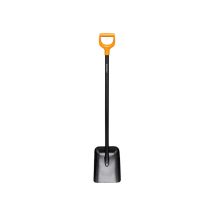 Fiskars – Solid Metal Shovel – 126.7 cm Length – Durable Steel Head – Comfortable D-Handle