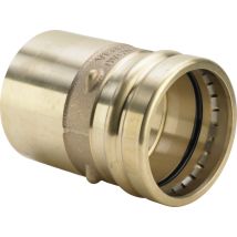 Viega - Reduzierstück Mit Sc Sanpress Xl 2215.1xl In 88,9x54mm Rotguss